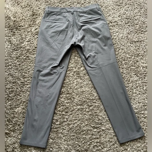Lululemon ABC Slim-Fit 5 Pocket Pant in Gray Warpstreme Men’s size 32 - Picture 6 of 16
